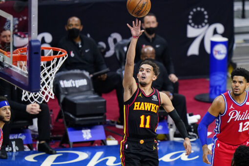 Young scores 35, Hawks top Embiid, Sixers 128-124 in Game 1