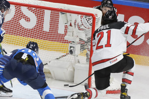 Canada beats Finland 3-2 in OT for 27th world hockey title