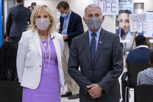 Fauci, FLOTUS visit NYC vaccination site, take zero questions from press