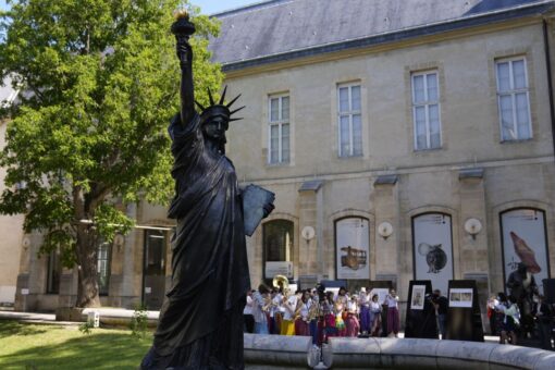 Statue of Liberty’s ‘little sister’ arrives in United States from France in time for Fourth of July