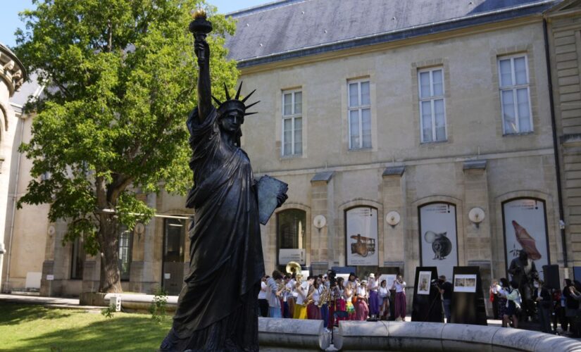 Statue of Liberty’s ‘little sister’ arrives in United States from France in time for Fourth of July