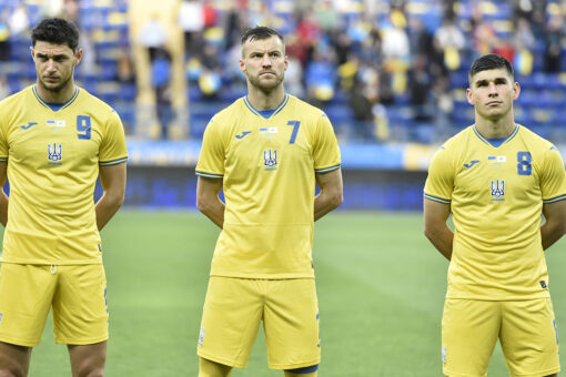 Russia chafes at Ukrainian team’s shirt for Euro 2020