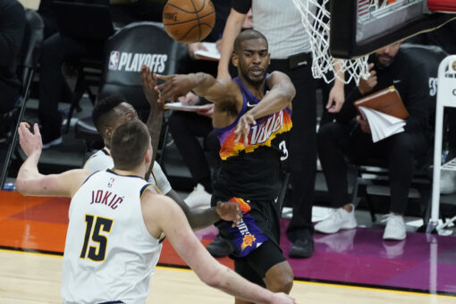 Rejuvenated Paul leads Suns over Nuggets 122-105 in Game 1