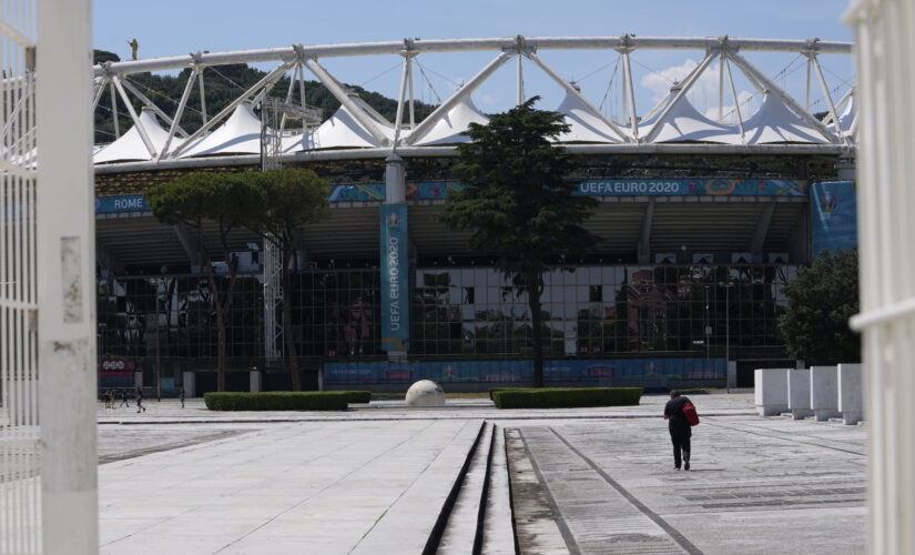 Pope Francis blesses UEFA officials ahead of Euro 2020