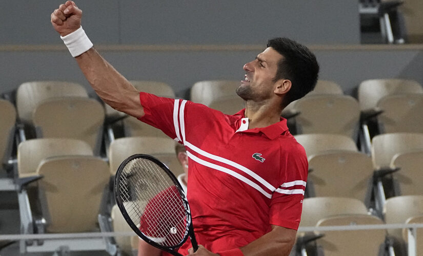 No. 1 Djokovic reaches 40th Grand Slam semifinal