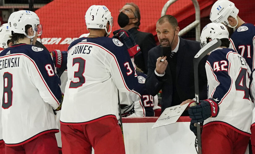 Blue Jackets promote Brad Larsen to head coach