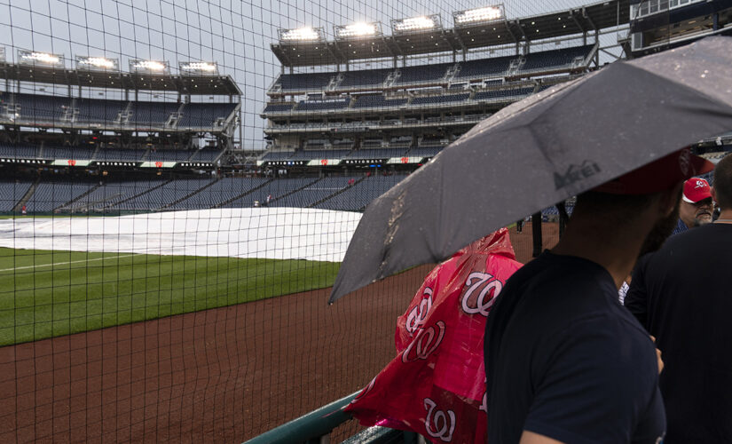 Giants, Nationals rained out, day-night twin-bill Saturday