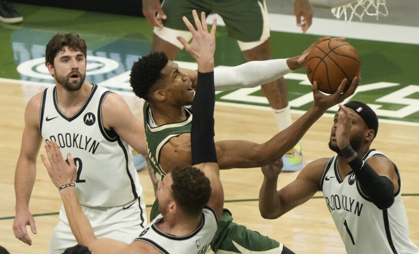 Bucks blow big lead, then rally to edge Nets 86-83 in Game 3