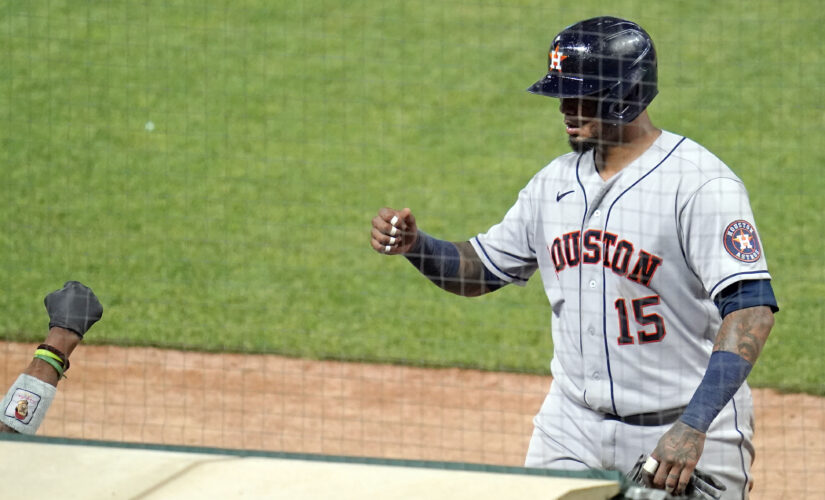Maldonado, Astros make late noise, overcome 4 Twins homers
