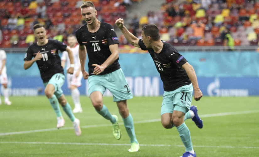 Lainer honors Eriksen after goal at Euro 2020