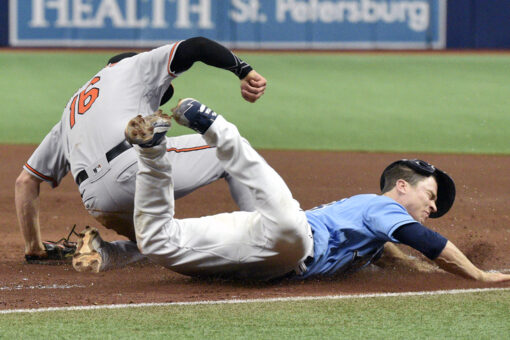 Arozarena slam, Rays ‘pen hand Orioles 15th road loss in row