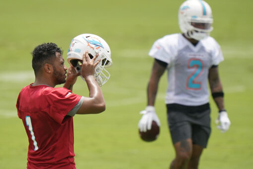 Tagovailoa has 5 INTS, Dolphins open minicamp without Howard