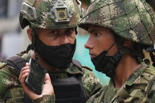 Colombia car bomb at military base injures at least 36