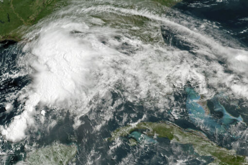 Tropical Storm Claudette makes landfall over Gulf Coast, brings heavy rains