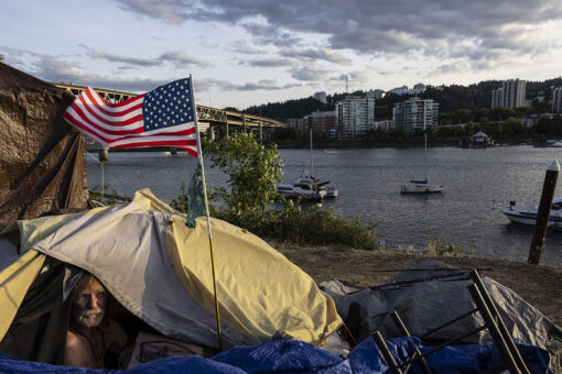 Portland resident next to homeless camp installs cameras, electric fence