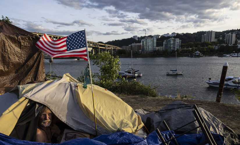 Portland resident next to homeless camp installs cameras, electric fence