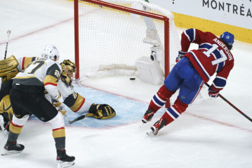 Canadiens beat Golden Knights 3-2 in OT to take 2-1 lead