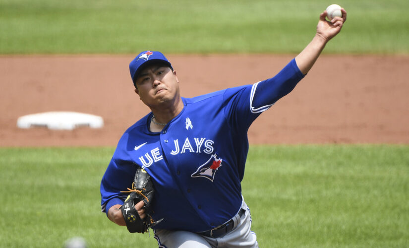 McGuire hits 3 doubles as Ryu, Blue Jays beat Orioles 7-4