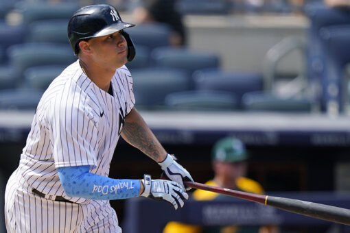 Yankees turn game-ending triple-play, beat A’s 2-1