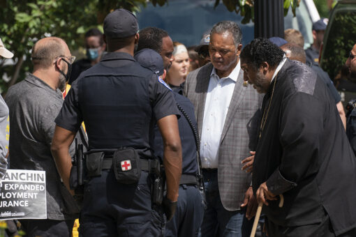 Jesse Jackson, William Barber arrested during filibuster protest outside Capitol