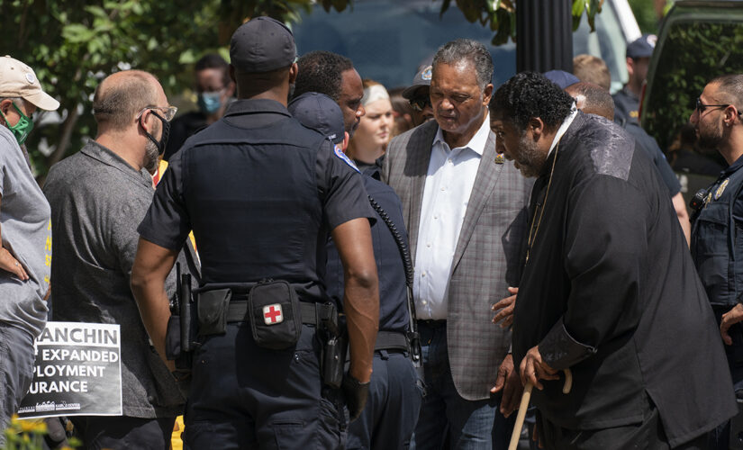 Jesse Jackson, William Barber arrested during filibuster protest outside Capitol