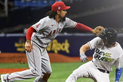 Rays win 4th in a row, send Angels to 5th straight loss