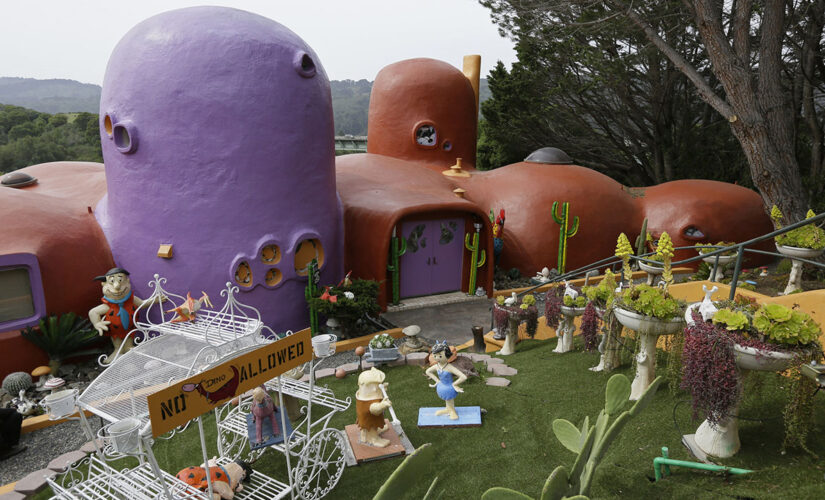 Flinstone house owner settles with California town, will be allowed to keep cartoon-inspired additions