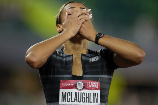 McLaughlin sets world record in 400 hurdles