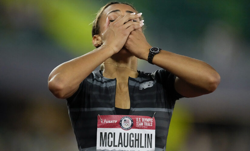 McLaughlin sets world record in 400 hurdles