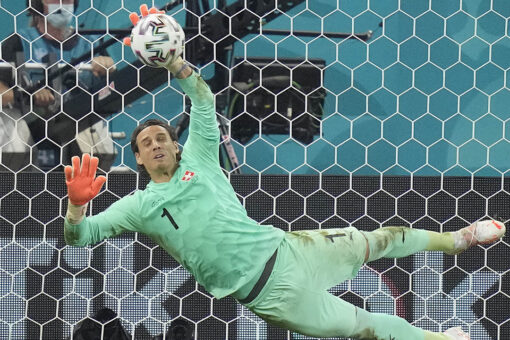 Switzerland beats France 5-4 on penalties at Euro 2020
