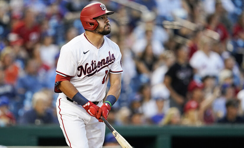 Nats’ Schwarber hits 12th homer in 10 games, 25th of season