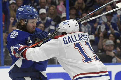 Canadiens draft pick Sergachev now thriving for Lightning