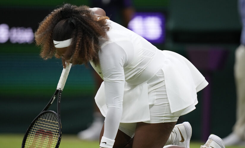 Serena Williams out at Wimbledon after sustaining leg injury