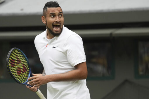 Kyrgios ‘not bad for a part-time player’ in Wimbledon win