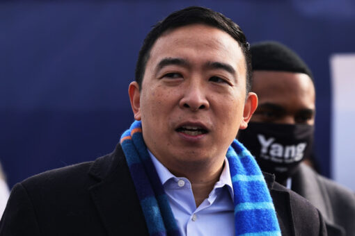 Andrew Yang’s NYC campaign event shut down by protesters