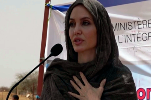 Angelina Jolie visits Burkina Faso as UN special envoy