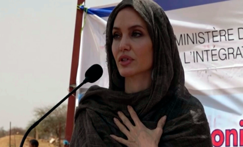 Angelina Jolie visits Burkina Faso as UN special envoy