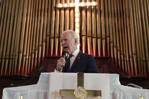 US Catholic bishops approve drafting Communion document amid heated debate about pro-choice pols like Biden