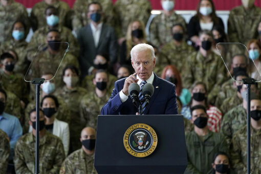 Biden says US ‘not seeking conflict’ with Russia as Putin meeting looms