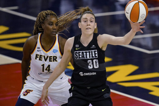 Seattle beats Indiana 87-70 for 6th straight road win