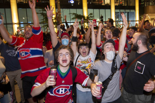 Canadiens fans go wild after team defeats Golden Knights to make Stanley Cup Final