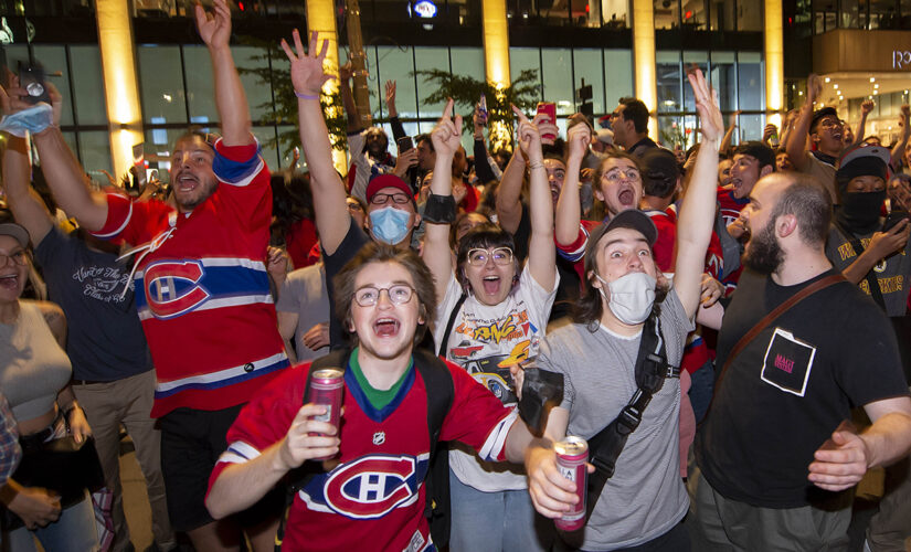 Canadiens fans go wild after team defeats Golden Knights to make Stanley Cup Final