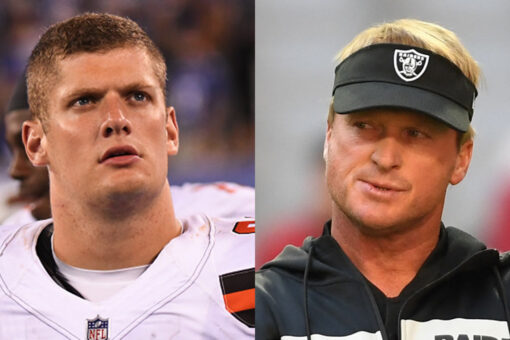 Raiders’ Carl Nassib gets support from Jon Gruden: ‘What makes a man different is what makes him great’