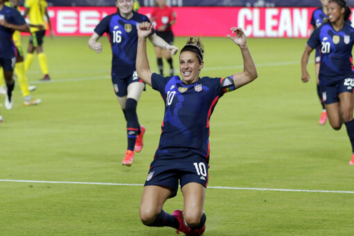 Lloyd scores quick goal and US women defeat Jamaica 4-0
