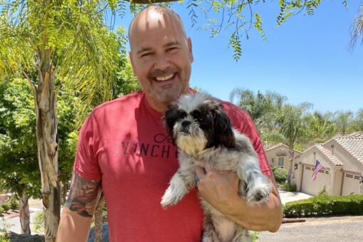 Detective who lost a leg in crash adopts dog with prosthetic legs: ‘Just like me’