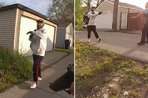 Chicago shooting suspect fired at officer from point-blank range, shocking video shows