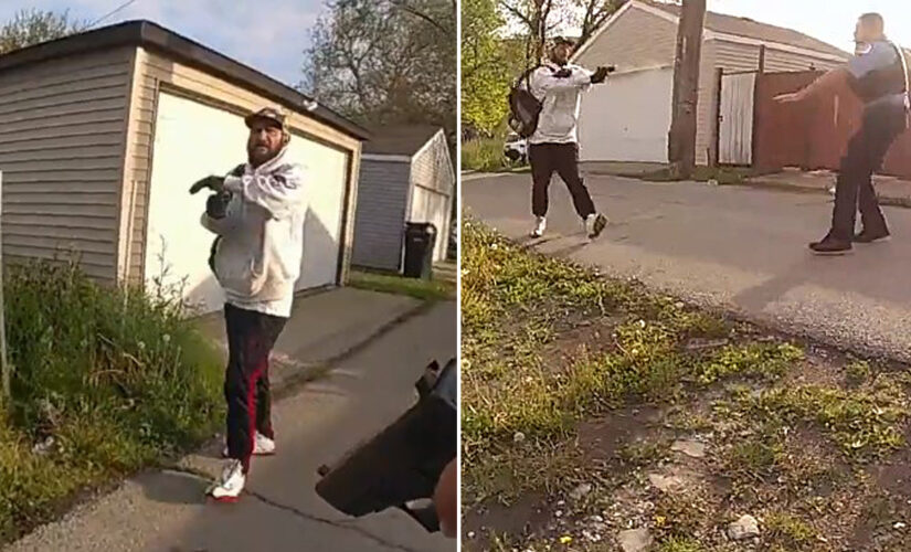 Chicago shooting suspect fired at officer from point-blank range, shocking video shows