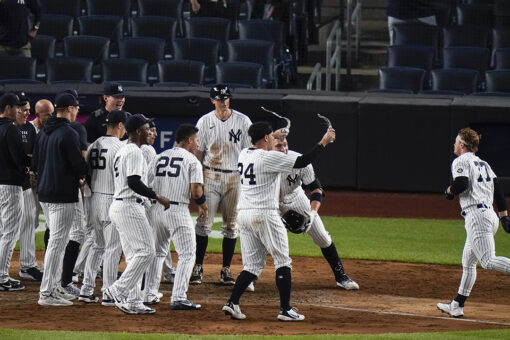 Frazier’s 11th-inning HR lifts slumping Yankees over Rays