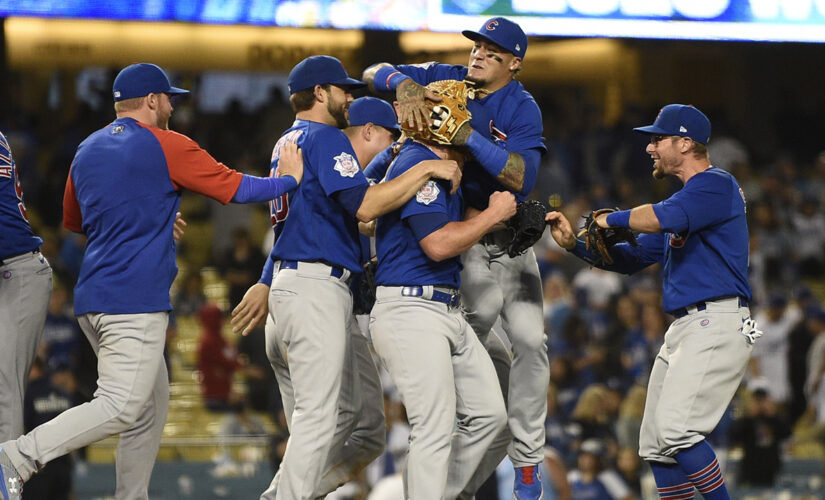 Cubs toss combined no-hitter, tie major-league record