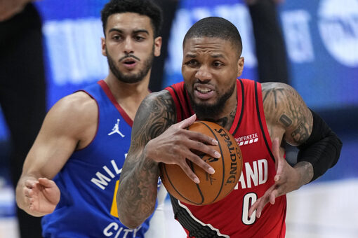 Damian Lillard puts together epic 55-point performance in double overtime loss to Nuggets